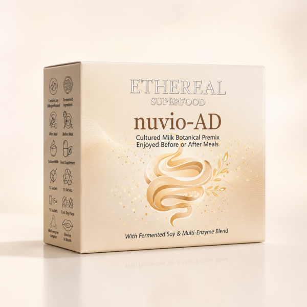 nuvio-AD Cultured Milk Botanical Premix box